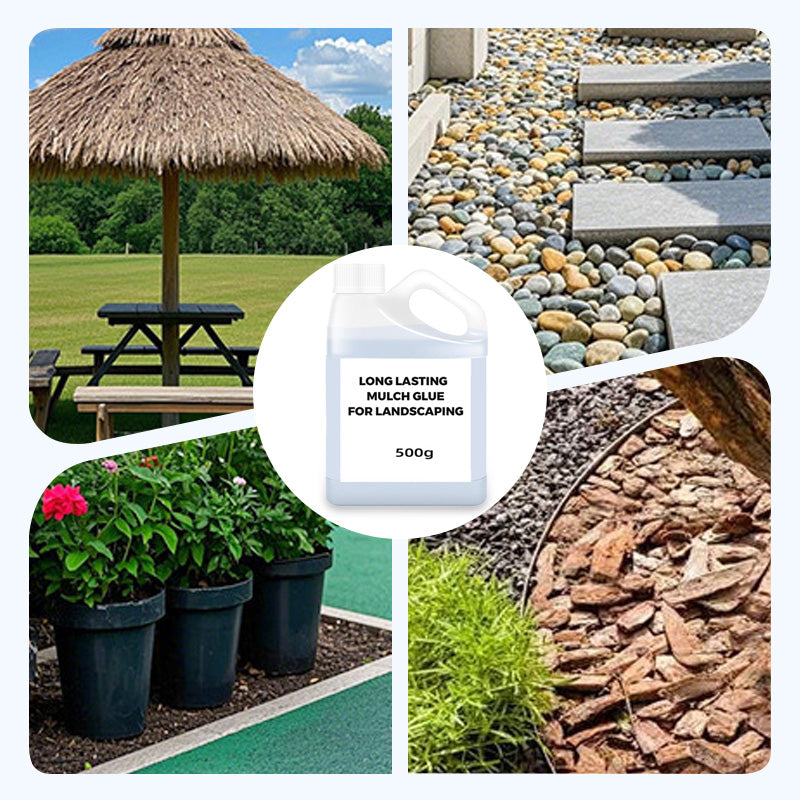 Long Lasting Mulch Glue for Landscaping