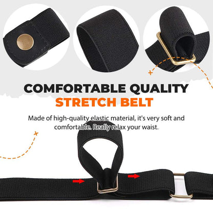 Buckle-free Invisible Elastic Waist Belts(Buy 5 Get 3 Free Now)