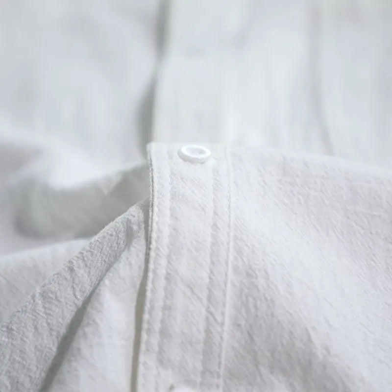 Men's Cotton and Linen Shirt
