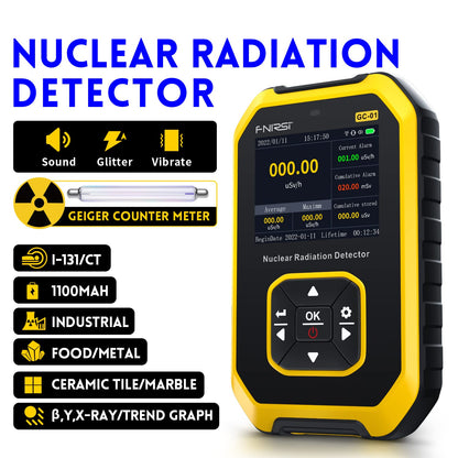 Geiger counter nuclear radiation detector
