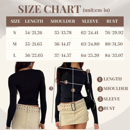 Women's Basic Slim Open Navel T-shirt