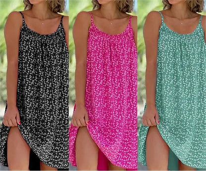 Robe débardeur imprimée à fleurs🌸Achetez-en 2 et obtenez 10 % de réduction sur les articles supplémentaires et la livraison gratuite🌸