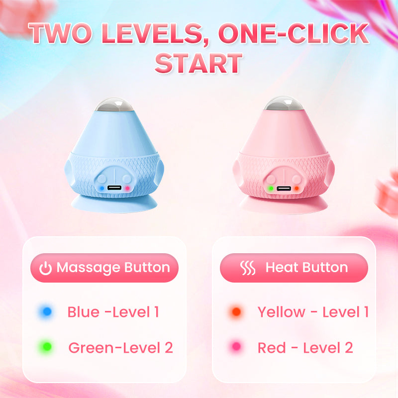 masseur à boule vibrante à adsorption électrique pour compresses chaudes et fascia 