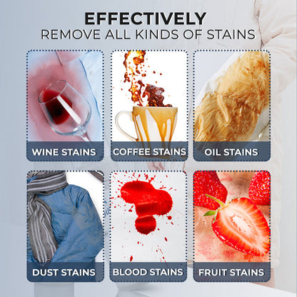 Agent de nettoyage à sec (Un seul passage suffit) 