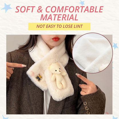 Christmas gift Cute Bear Cross Neck