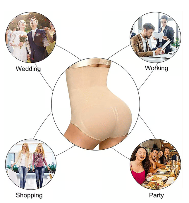 High Waist Tummy Control Shapewear Panties