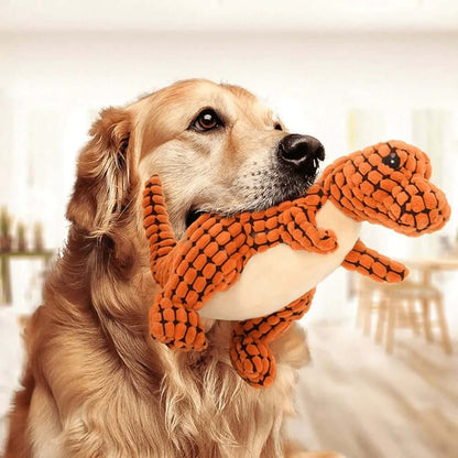 Dino à mâcher indestructible - Jouet pour chien version 2.0 améliorée