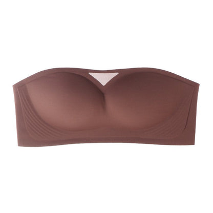 Women's seamless non-slip strapless bra