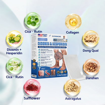 KLENIMORE® 𝑽𝗲𝗶𝙣 𝘾𝐨𝐧𝘁𝗼𝙪𝙧 𝙈𝙞𝐜𝐫𝒐𝒏𝒆𝗲𝗱𝗹𝙚 𝙋𝙖𝐭𝐜𝒉 𝒘𝒊𝘁𝗵 𝗔𝙙𝙫𝙖𝙣𝙘𝐞𝐝 𝐃𝒊𝒐𝒔𝗺𝙞𝐧 & 𝑯𝒆𝘀𝗽𝗲𝙧𝙞𝙙𝙞𝐧 𝐃𝒆𝒍𝒊𝒗𝗲𝗿𝙮🌿𝟕-𝐃𝐚𝐲 𝐕𝐢𝐬𝐢𝐛𝐥𝐞 𝐑𝐞𝐬𝐮𝐥𝐭𝐬 𝐟𝐨𝐫 𝐕𝐚𝐫𝐢𝐜𝐨𝐬𝐞 𝐕𝐞𝐢𝐧𝐬