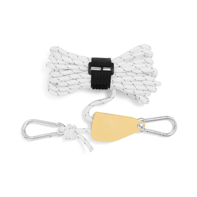 🔥Portable Adjustable Fix Camping Rope🌳