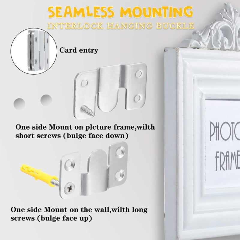 Boucle de suspension à verrouillage en acier inoxydable