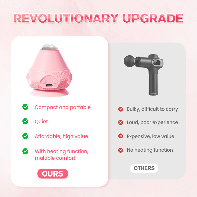 masseur à boule vibrante à adsorption électrique pour compresses chaudes et fascia 