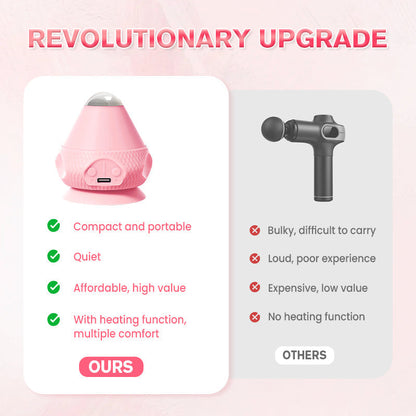 masseur à boule vibrante à adsorption électrique pour compresses chaudes et fascia 