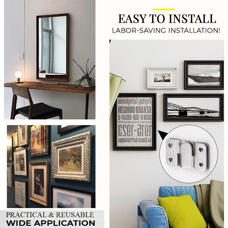 Boucle de suspension à verrouillage en acier inoxydable