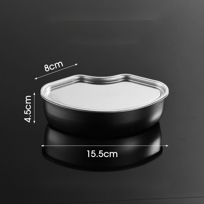 Bacs de cuisson à vapeur festonnés en acier inoxydable