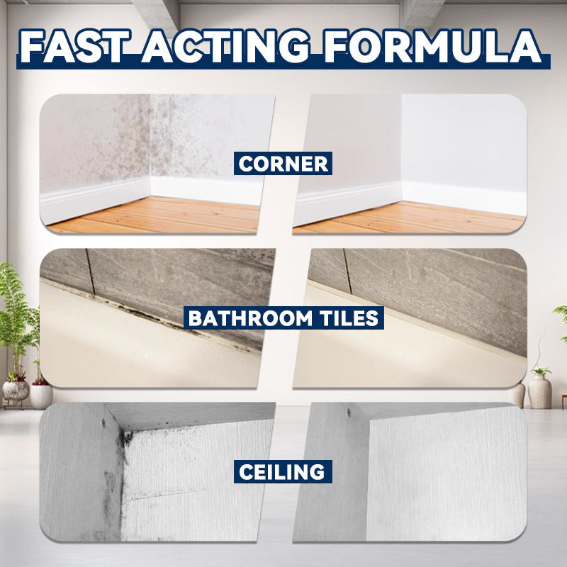 Édition Maison - Mousse nettoyante anti-moisissures non irritante en spray