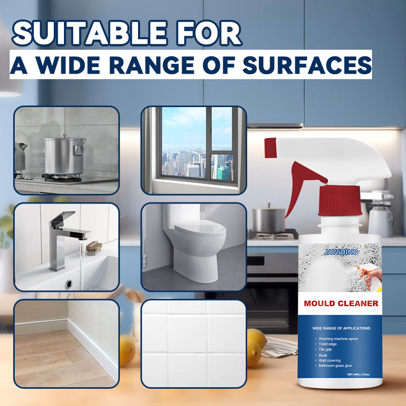 Édition Maison - Mousse nettoyante anti-moisissures non irritante en spray