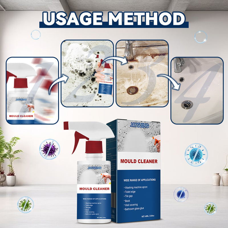 Édition Maison - Mousse nettoyante anti-moisissures non irritante en spray