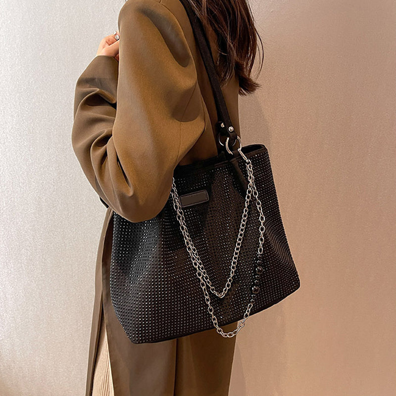 Women's Glamorous Rhinestone Shoulder Bag