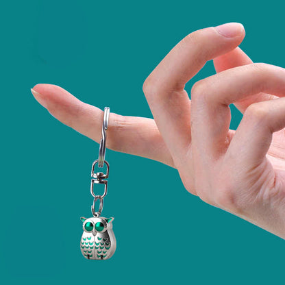 Mini pince à linge pliable en acier inoxydable en forme de hibou