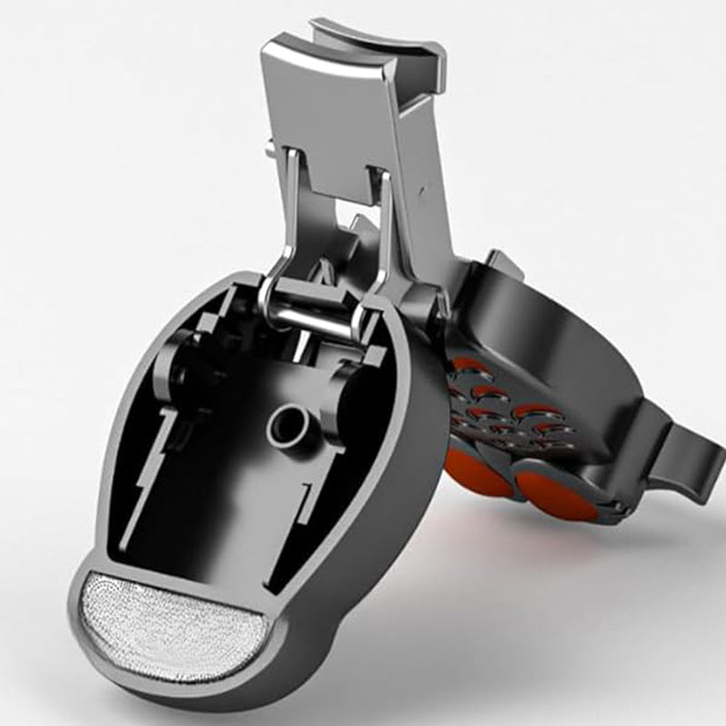 Mini pince à linge pliable en acier inoxydable en forme de hibou