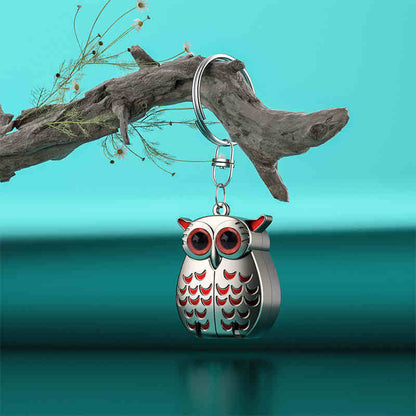 Mini pince à linge pliable en acier inoxydable en forme de hibou