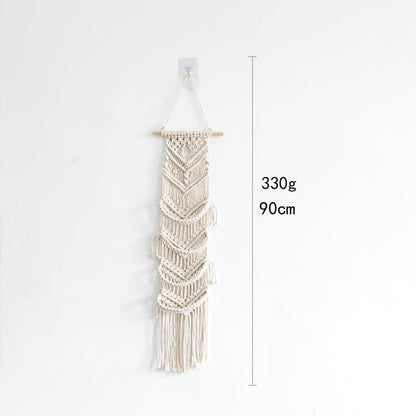 Porte-chapeau tricoté à la main