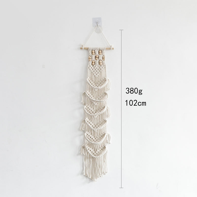 Porte-chapeau tricoté à la main