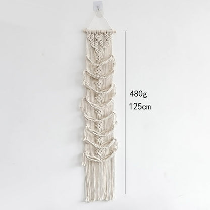 Porte-chapeau tricoté à la main