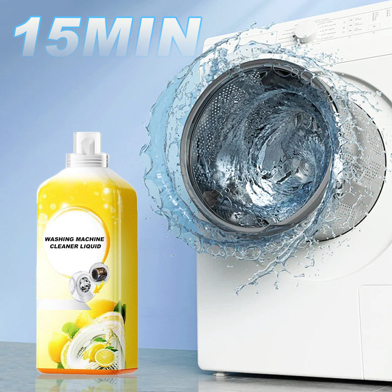 Offre limitée dans le temps : 50 % de réduction sur le nettoyant puissant pour machine à laver (500 ml).