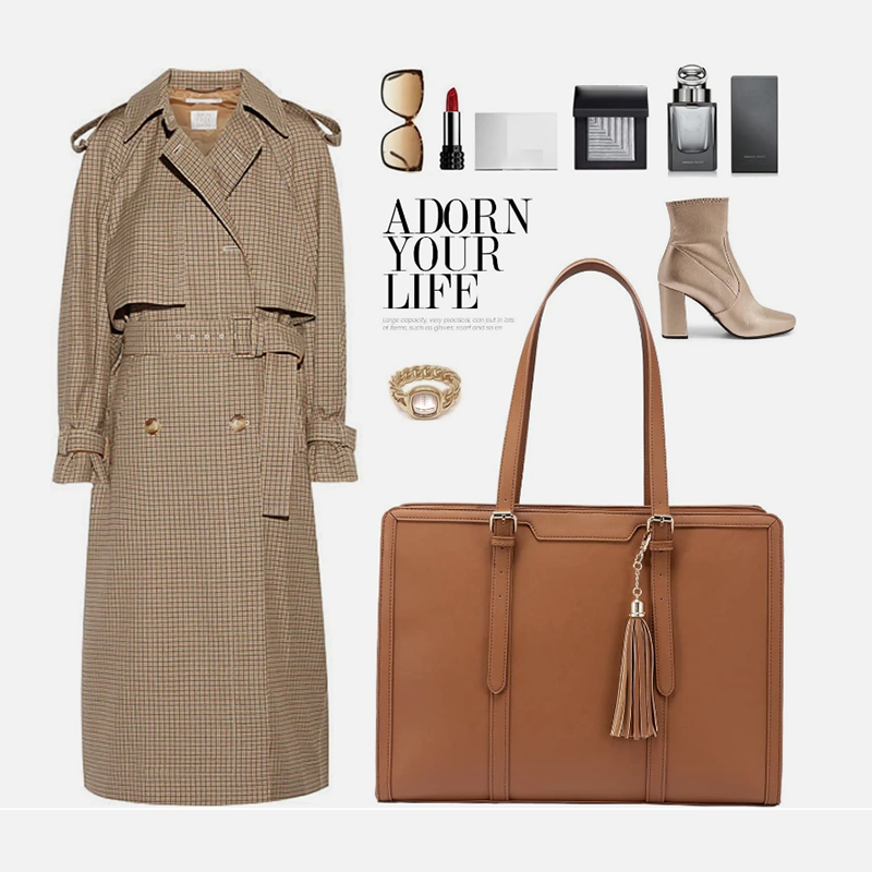 Sac fourre-tout élégant de grande capacité